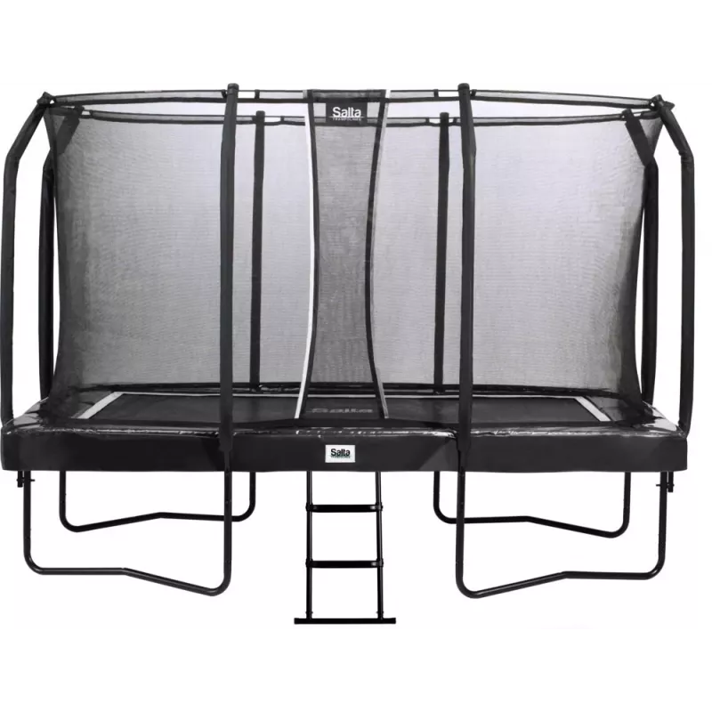 Trampolina Salta First Class prostokątna 214 x 366 cm, sprzęt fitness, czarna