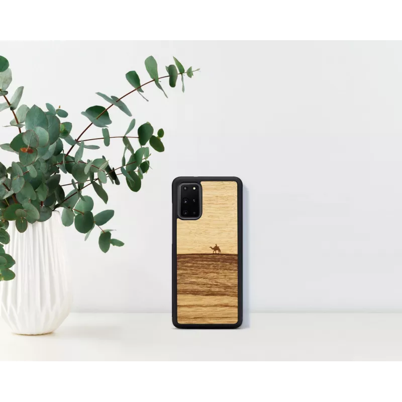 Etui na smartfona Man and Wood Galaxy S20+ Terra Czarny ochronne etui dla Samsung Galaxy S20+