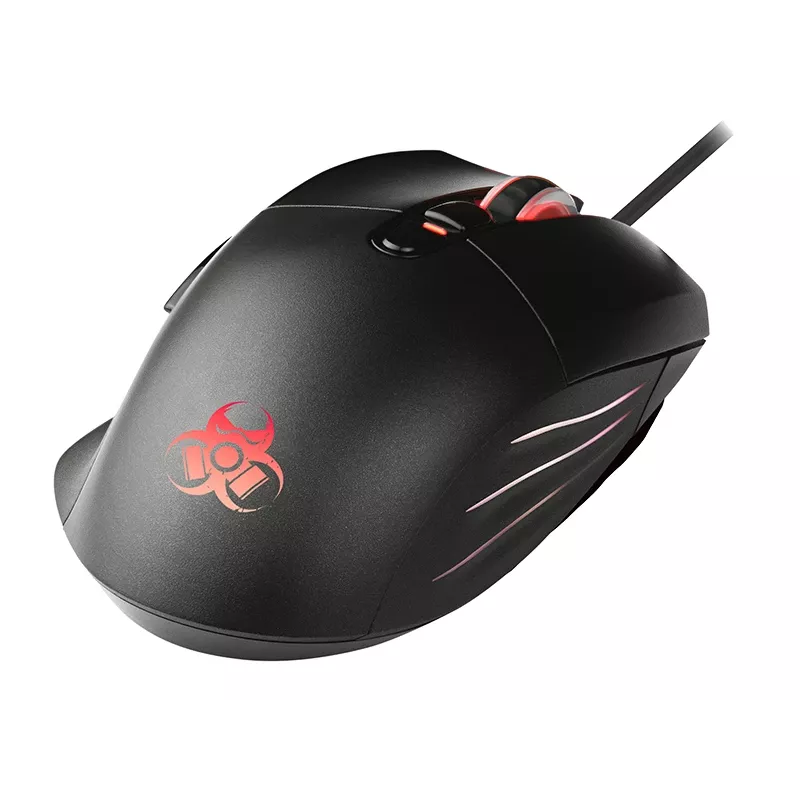 Mysz gamingowa TRACER Game Zone Odin RGB — do 16000 DPI, przewodowa, podświetlenie RGB