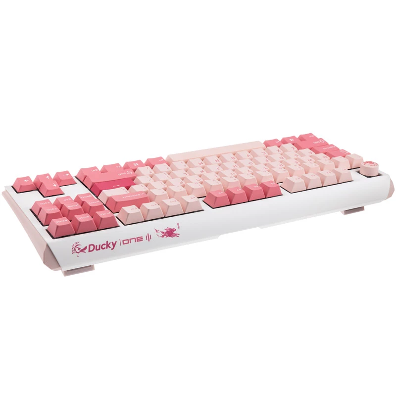 Klawiatura Ducky One 3 TKL Gaming USB QWERTY Angielski Różowy