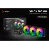 SAVIO VELOX 360mm CPU Liquid Cooler with ARGB