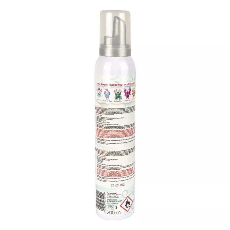 Pianka do kąpieli Tuban TUBI FOAM biały 200 ml