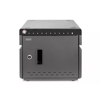 Szafka ładująca Digitus Mobile Desktop na 10 notebooków/tabletów do 13 cali, UV-C, USB-C
