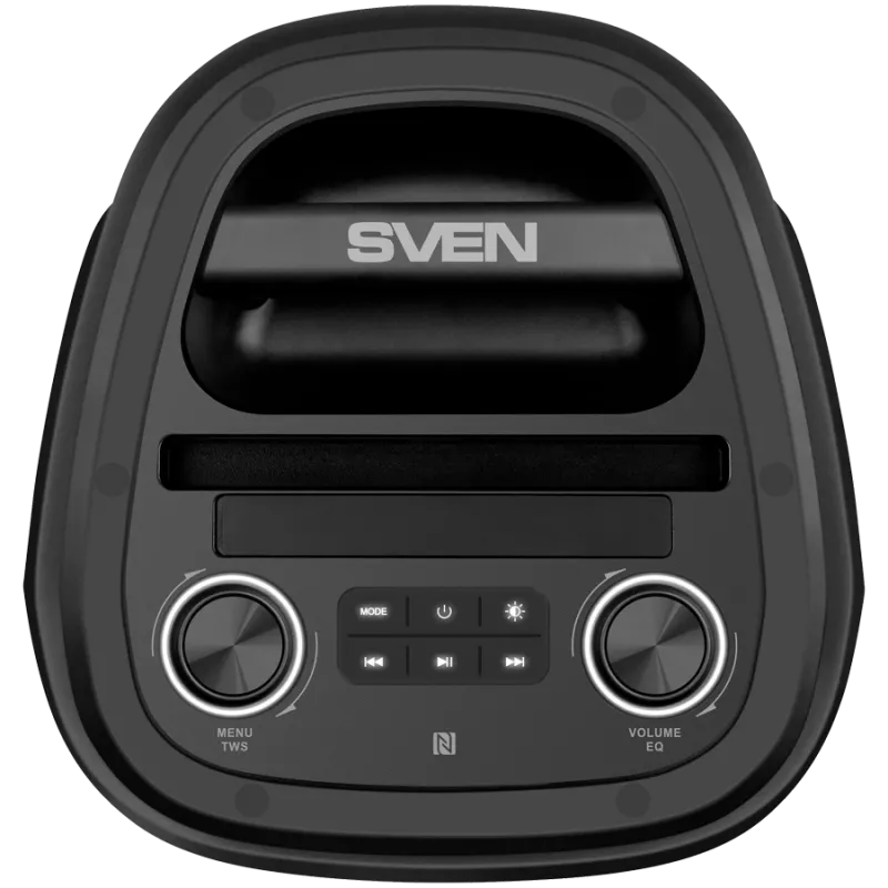 SVEN PS-850, (100W, TWS, Bluetooth, FM, USB, microSD, wyświetlacz LED, 8000mAh)