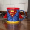 Thumbs Up Superman Mug with Cape, pojedynczy obraz, 0,25 l, Niebieski, Czerwony, Ceramika, Silikon, Uniwersalny, 1 szt.