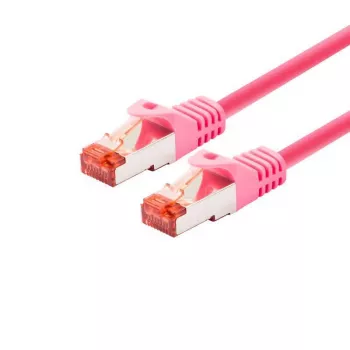 Kabel sieciowy LOGON TCR66SS030M Cat6 S/FTP (S‑STP) 3 m magenta RJ-45–RJ-45