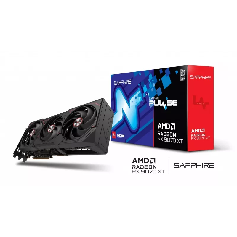 Karta graficzna SAPPHIRE PULSE Radeon RX 9070 XT 16GB GDDR6