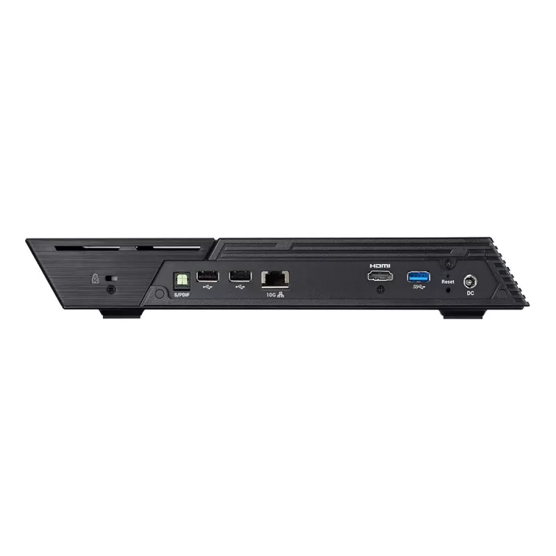 Asustor FS6712X NAS/storage server Compact Intel® Celeron® N5105 4 GB DDR4 0 TB Czarny