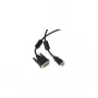 adapter kablowya wideo ShiverPeaks BS77482-RE 2m HDMI Typ A DVI-D Czarny