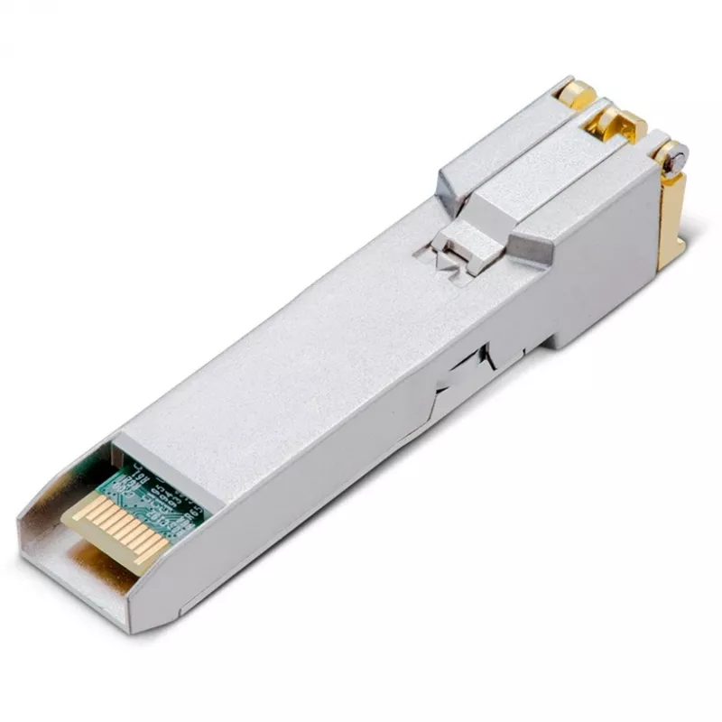 Moduł TP-Link 10G BASE-T RJ45 SFP+, miedź, 10300 Mbit/s, RJ-45, 100 m, 10 Gigabit Ethernet, IEEE 802.3, IEEE 802.3ab, IEEE 802.3an, IEEE 802.3bz