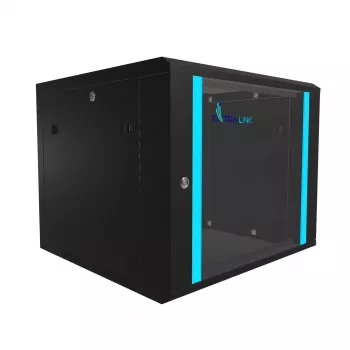 Szafka wisząca Extralink 9U 600x600 Czarna