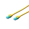 Przewód krosowy Ethernet Digitus DK-1512-020/Y Żółty