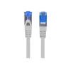 Kabel sieciowy LANBERG Cat6a S/FTP PCF6A-10CC-0300-S RJ-45 3 m Szary, LSZH, 500 MHz, CCA, Ø6 mm