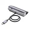 Koncentrator USB Unitek H1337AGY01 — 4-portowy (2×USB-C, 2×USB-A), do 5 Gb/s na port, aluminium, srebrny