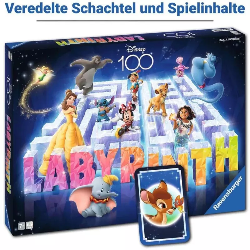 Disney 100 Labyrinth, gra planszowa