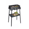 Stołowy grill elektryczny SEVERIN PG 8596, 2000 W, prostokątna kratka, czarny, sterowanie obrotowe