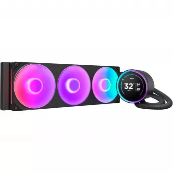 NZXT Kraken Elite 360 RGB Chłodzenie procesora All-in-one 12 cm Czarny 1 szt.
