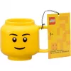 LEGO Keramiktasse Boy, klein gelb