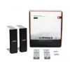 Zestaw montażowy Noctua NA-HC4 chromax.Czarny — Akcesorium aluminiowego radiatora do procesora, czarny