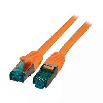 EFB-Elektronik RJ45 kabel krosowy Kat.6A S/FTP LSZH pomarańczowy 1m Producent: EFB Elektronik (MK6001.1O)