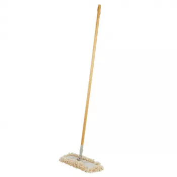 Płaski mop Salter LASAL71441WPK6EU7 Szary FSC 100% – płaska końcówka mopa, nadająca się do prania i wielokrotnego użytku