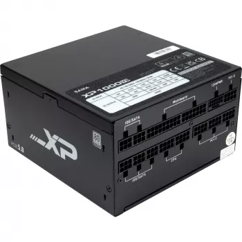 SAMA XPH-1000A, zasilacz PC 1x 12-pinowe złącze High Power GPU, 3x PCIe, zarządzanie kablami, 1000 W