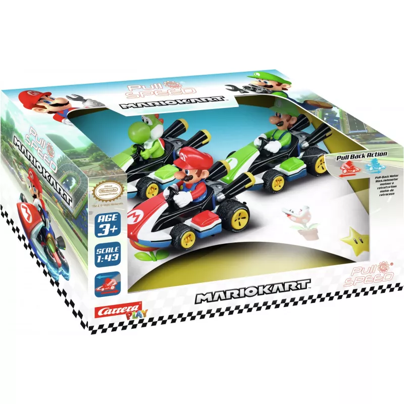 Car Carrera RC Mario Kart 8 Pull & Speed