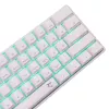 Klawiatura mechaniczna White Shark Shinobi-2 Brown Switch układ US — kompaktowa konstrukcja, przełączniki Brown