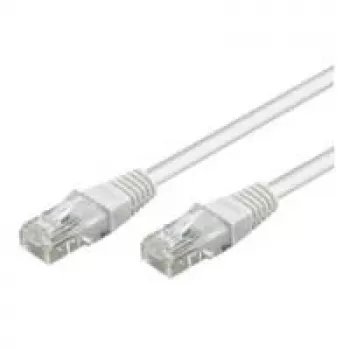 Wentronic Goobay CAT 6 kabel krosowy, U/UTP, Biały, 2 m - CCA miedź Mix (68635)