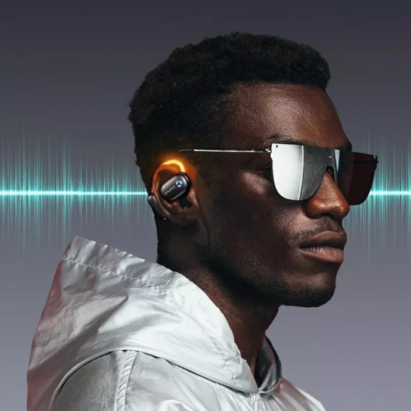 Słuchawki Bluetooth 5.4 TZ13 ANC Spinner czarne