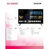 LED SMART TV SENCOR SLE 32S803B 32 cale webOS HD 1366×768, HDR10, Wi‑Fi, Bluetooth, DVB‑T/T2/C/S/S2, 3×HDMI, 2×USB