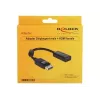 Przejściówka do kabla wideo DeLOCK 61849 0,125 m DisplayPort na HDMI