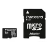 Transcend Premium - Karta pamięci flash (microSDHC z adapterem SD)