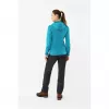 Hoodie Viking Jukon Lady S, midlayer damski z kapturem, trawiasta zieleń, Polartec, rozmiar S