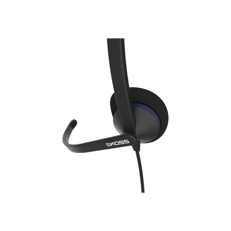 Koss | Słuchawki | CS195 USB | Przewodowe | Nauszne | Mikrofon | Czarny