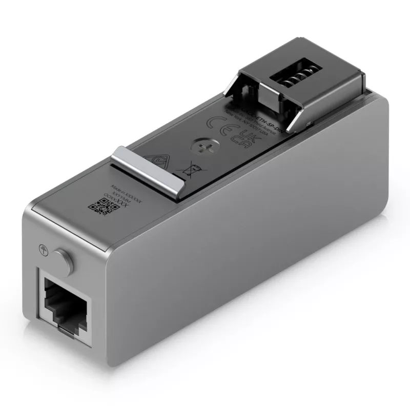 Ochronnik przeciwprzepięciowy Ubiquiti UACC-ETH-SP-DIN 600V 10Gbit/s Szary