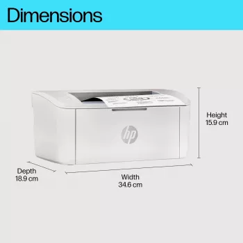 HP LaserJet Pro M110w Printer - A4 Mono Laser, Print, WiFi, 20ppm, 100-1000 stron per month