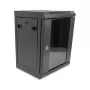szafa rack DeLOCK 43418 19 cali 12U wysokość czarna