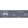 Zestaw konstrukcyjny Cobi RAM 3500 Wóz strażacki COBI-24612 model 2-w-1