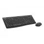Logitech MK295 Silent - zestaw klawiatura i mysz - bezprzewodowy - 2,4 GHz - grafitowy - układ węgierski