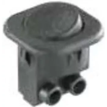 Bachmann 924.133 przełącznik elektryczny, przełącznik kołyskowy 1P czarny (924.133)