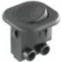 Bachmann 924.133 przełącznik elektryczny, przełącznik kołyskowy 1P czarny (924.133)