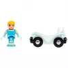 Akcesorium do modelu Ravensburger BRIO Disney Princess Cinderella & Wagon, niebiesko-białe, dla dzieci od 3 lat