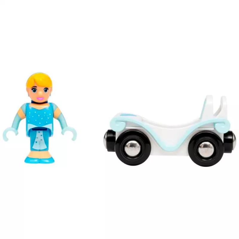Akcesorium do modelu Ravensburger BRIO Disney Princess Cinderella & Wagon, niebiesko-białe, dla dzieci od 3 lat