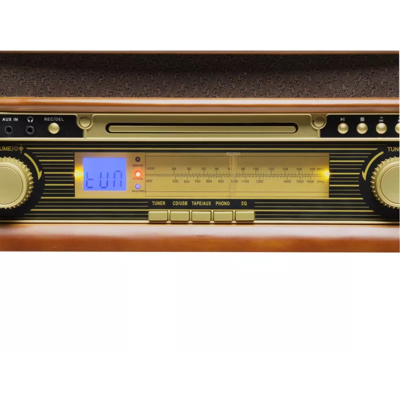 DENVER MCR-50 MK3 wzmacniacz, odtwarzacz kaset, CD/MP3, cyfrowy odtwarzacz, gramofon, radio, cyfrowy rejestrator, 5W