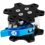 Pełny zestaw szybkiego wypinania Universal Quick Release Triton Cube Controls — niebieski