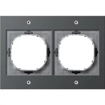 Płytka ścienna GIRA TX_44 antracyt, termoplast, 110×157 mm, konstrukcja konwencjonalna