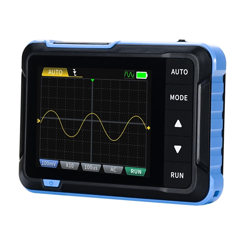 Przenośny 2-w-1 mini oscyloskop i generator sygnału Fnirsi DSO153 150 MHz pasmo, 1 GS/s próbkowanie