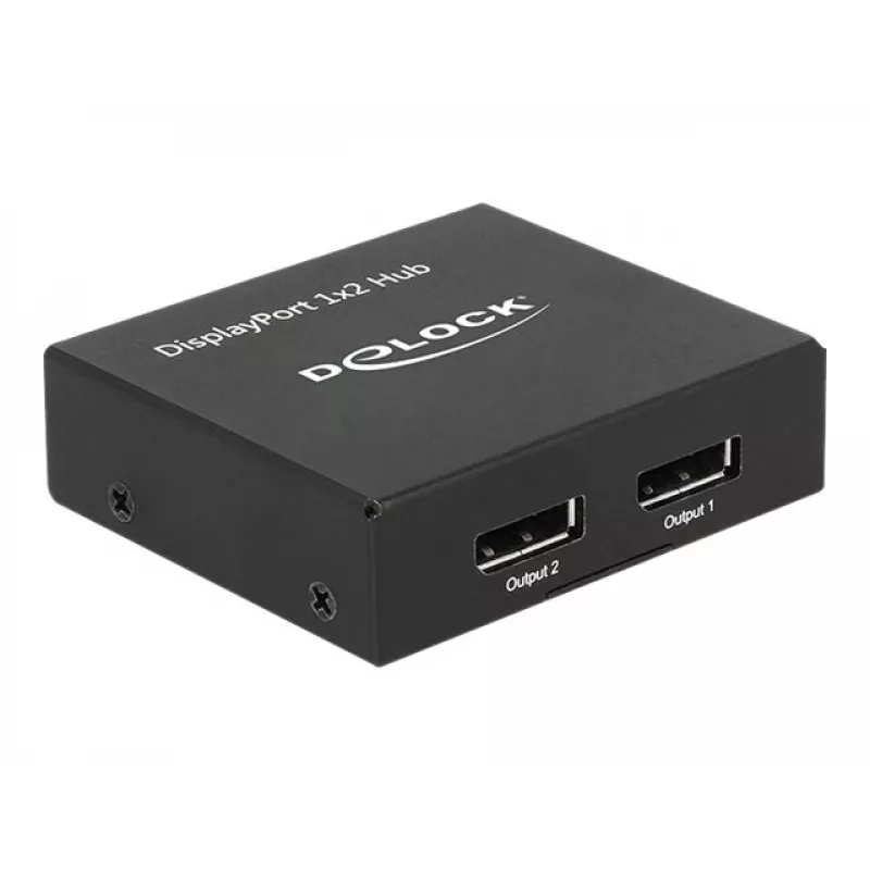 Rozdzielacz wideo DeLOCK 87691 DisplayPort 2x DisplayPort