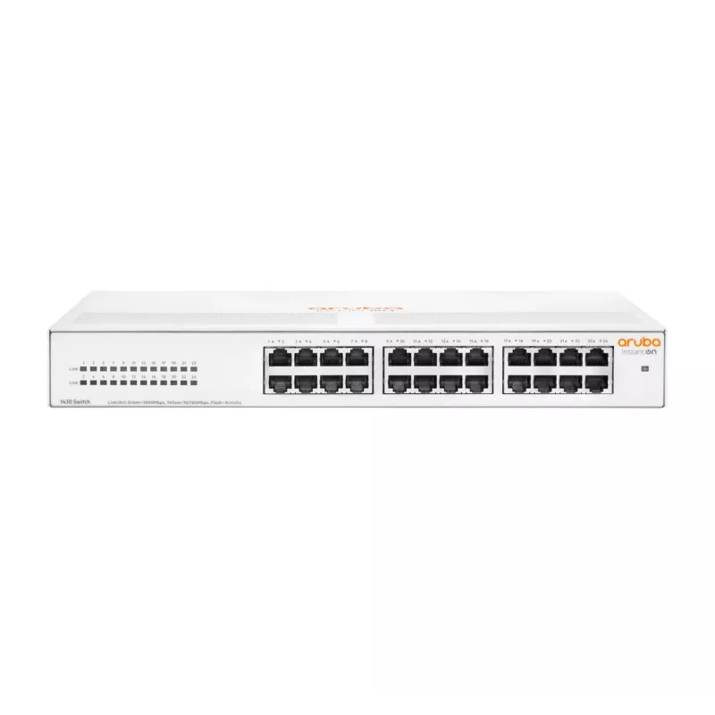 HPE Aruba Networking Aruba Instant On 1430 24G Niezarządzalny L2 Gigabit Ethernet (10/100/1000) 1U Biały